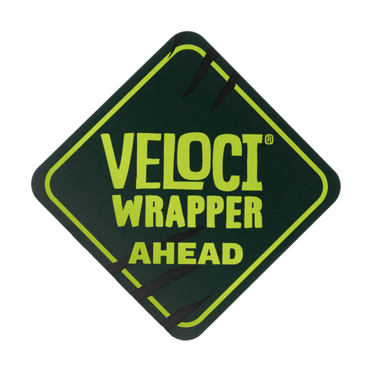 Velociwrapper Ahead Sign